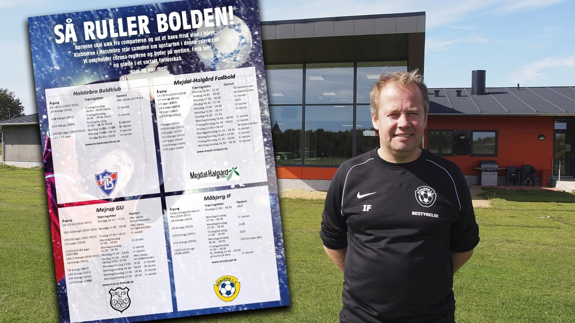 Klubber med fælles budskab: Få børnene på banen nu Klubber med fælles budskab: Få børnene på banen nu
